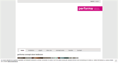 Desktop Screenshot of performa.de