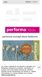 Mobile Screenshot of performa.de