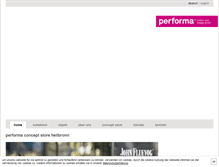 Tablet Screenshot of performa.de